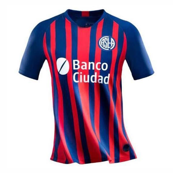

new 2020 2021 san lorenzo soccer jersey 20 21 home away shirt belluschi fernandez blanco romero piatti uniform, White;black