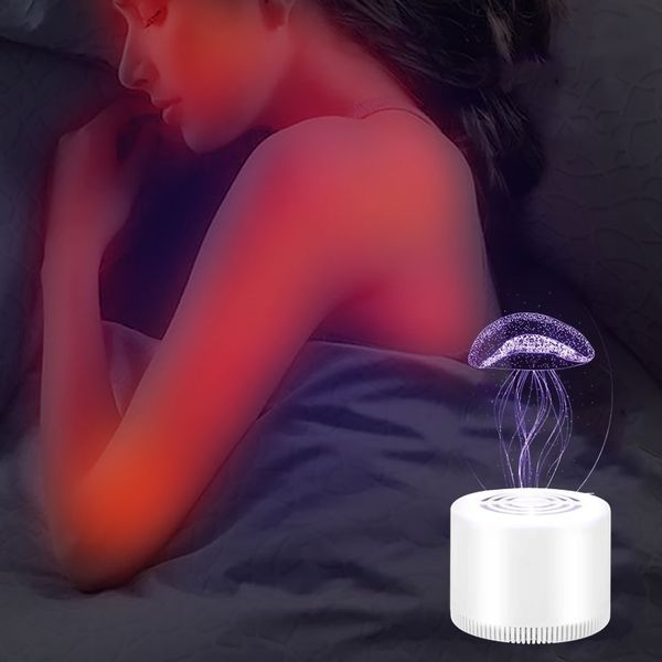 

3d led illusion mosquito zapper bug fly swatter creative lamp trap racket