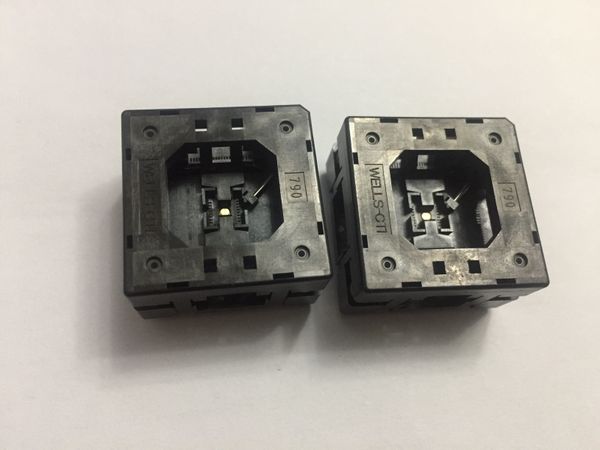 

wells-cti qfn32pin ic test socket 790-42032-101t 0.5mm pitch burn in socket without center pin