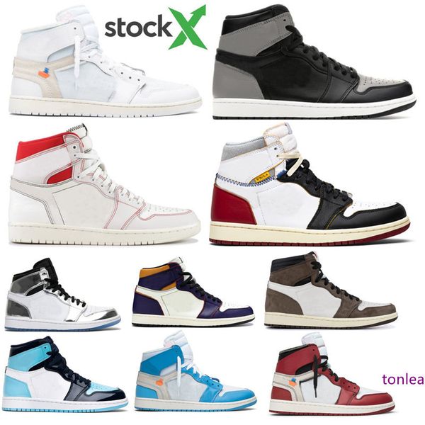 

1 high og low travis scotts basketball shoes spiderman low fearless obsidian men women lakers chicago sport designer sneakers trainers