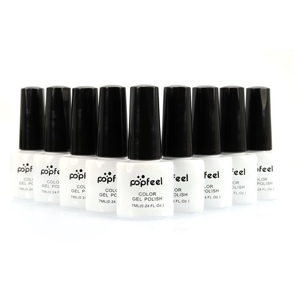 

fashion 7ml nail lacquer art nails color gel polish led&uv soak off gel varnish beauty tools js11