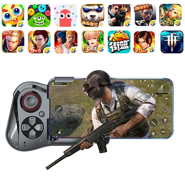 

for mocute-059 wireless bluetooth gamepad for android ios phone pubg game pad rechargeable game handle one-handed gamepad