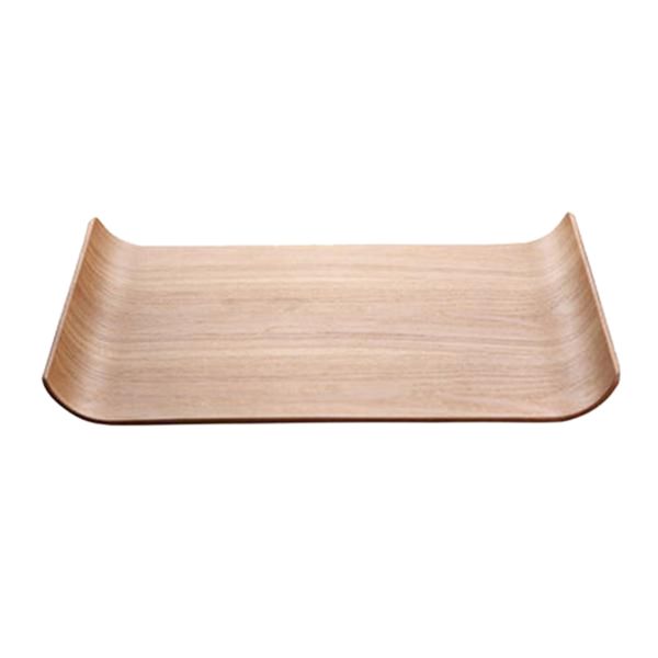 

1 pc square creative wooden household serving tray friut food cake for party service kitchen storage organization