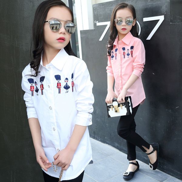 

2018 new spring clothing korea edition lapel pure color boys children wear kids half sleeve shirt pink boys shirt summer clothes, White;black