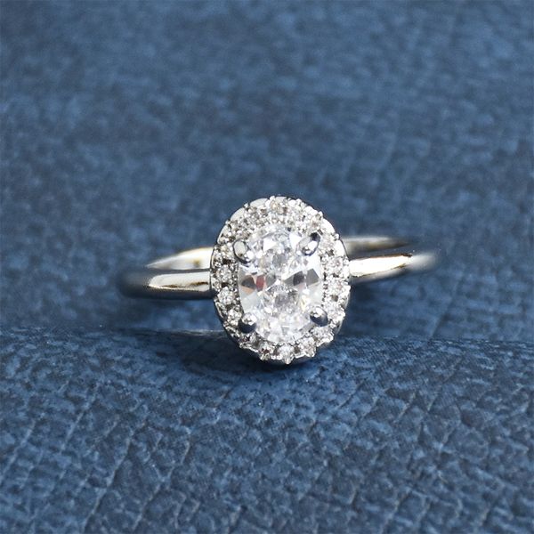 

new design 2019 fashion 3a zircon white gold plated fashion jewelry wedding rings for women zr123