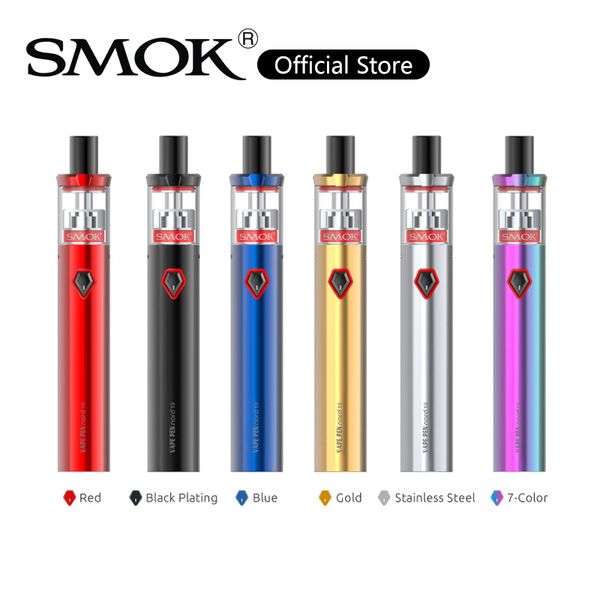 

SMOK Vape Pen Nord 19 Kit с 2 мл емкостью 1300 мАч Батарея Интеллектуальный светодиодный индикатор Два воздушных отсека Сбалансированный воздушный поток 100% оригинал