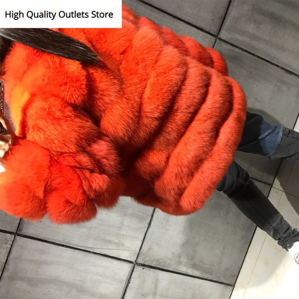 

lady natural fur jacket women real fur coat quality coat, Black