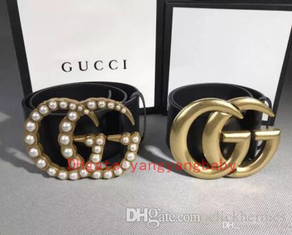 

new pattern designers leather men women belt g88 gucci male luxury belts black woman man belt big needle buckle back suppor, Black;brown
