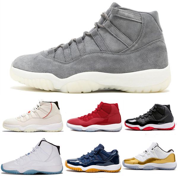 

Men 11s Basketball Shoes Concord 45 Chicago Platinum Tint Space Jam Gym Red 11 XI Designer Men Sport Cushioned Sneakers Trainers Size 13
