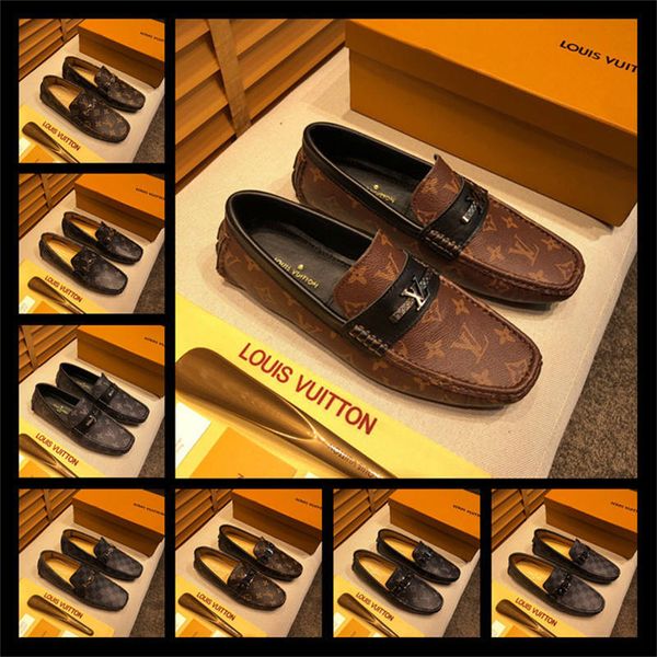 

iduzi топ роскошные модные сетки узор кожаные мокасины блестящие блестки вечернее платье обувь большой размер мужские свадебные туфли размер, Black