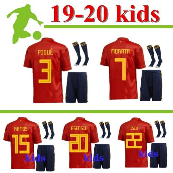 

euro 2020 spain soccer jersey and kids+sock 20 21 camiseta de fútbol sergio a.iniesta koke asensio ramos silva isco european cup footb, Black