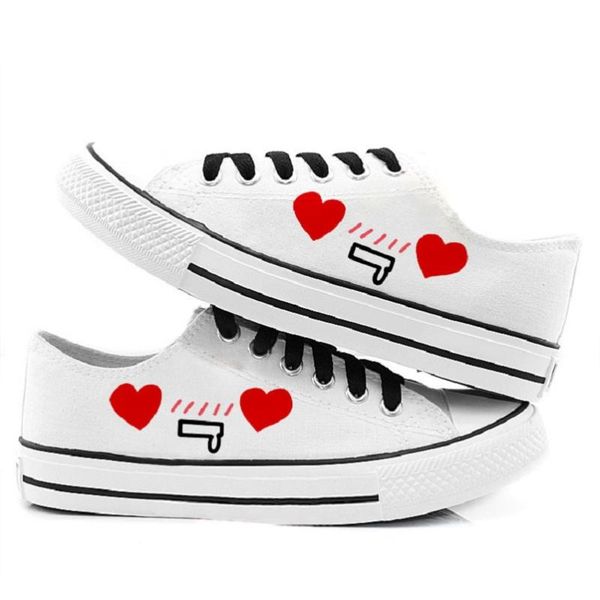 

anime japan nico mafumafu casual canvas shoes harajuku lolita girls preppy student lovers low flat duck shoes sneakers, Black