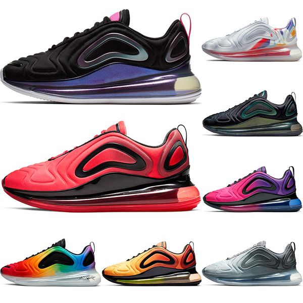 

NIK Maxes Trainers Air Cushion Running Shoes Pride Black Laser Fuchsia Pink Triple White Sea Forest Sunrise Yellow Designer Sports Sneakers