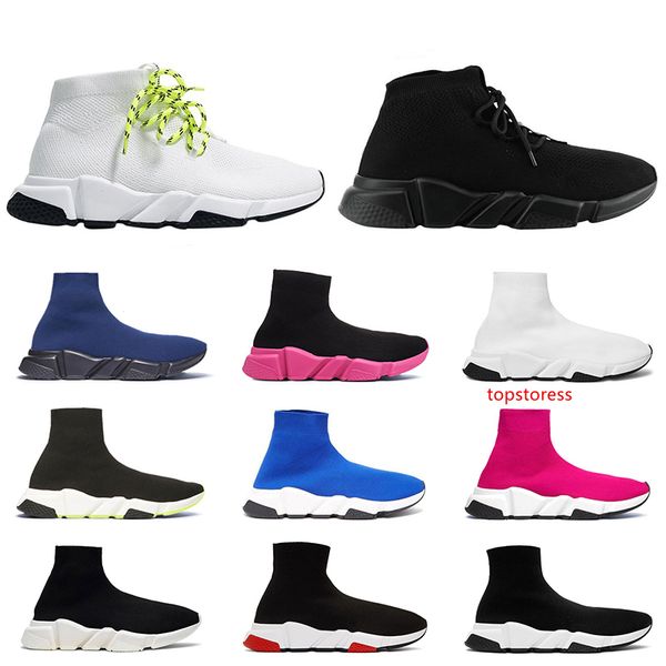 

new men women designer socks shoes canvas sneakers fashion speed trainer lace up triple black red mens trainers runners sports shoe
