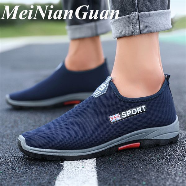 

summer fashion men's shoes sneakers man 2020 big size black shoes male low loafers light men trainers popular mens shoe l28