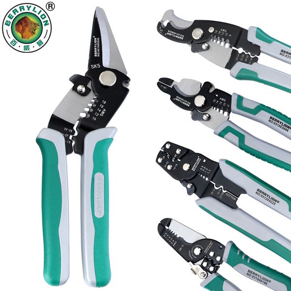 

cable wire stripper multifunctional stripping pliers for electrician terminal cutting crimping stripping hand tool