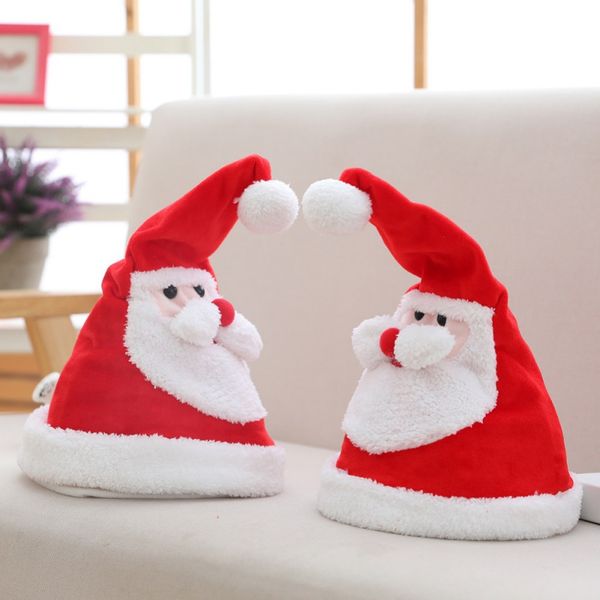 

electric christmas hat glowing singing christmas child hat gift festival party supplies