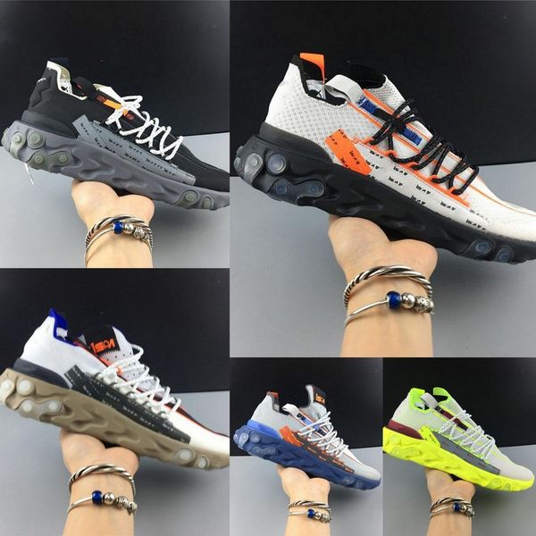 

2019 UNDERCOVER x React WR ISPA Кроссовки для мужчин и женщин LW Element 87 Повседневная функция Диза