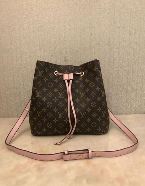 

shoulder bags leather bucket bag women l famous brands designer handbags flower printing crossbody bag