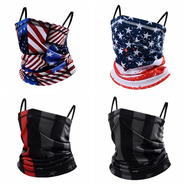 

camouflage printed magic face towel hanging ear collar design neck scarf wrist band hood multi-purpose outdoor face masks bwd699