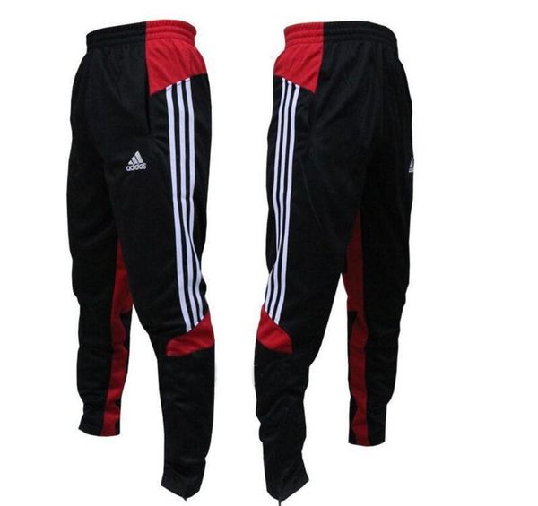 

sudadera adidas повседневные брюки высокое качество мужские брюки хип-хоп шаровары бегуны брюки мужские брюки мужские бегуны твердые спортив, Black