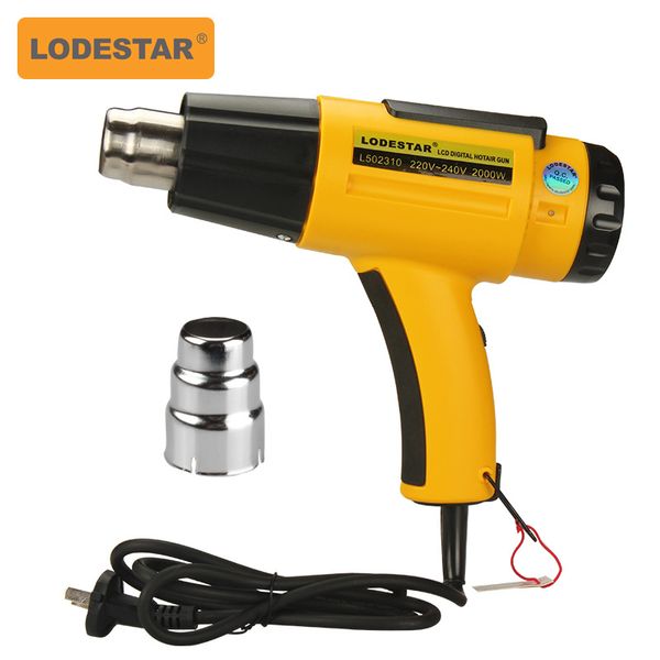 

leda lodestar l502310 digital heat gun 2000w adjustable heat gun national standard euro us standard