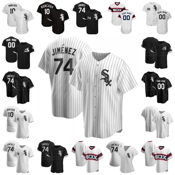 

2020 новый чикаго хосе абреу тим андерсон элой хименес йоан монкада майкл kopech карлос родон лукас giolito keuchel encarnacion трикотажных, Blue;black