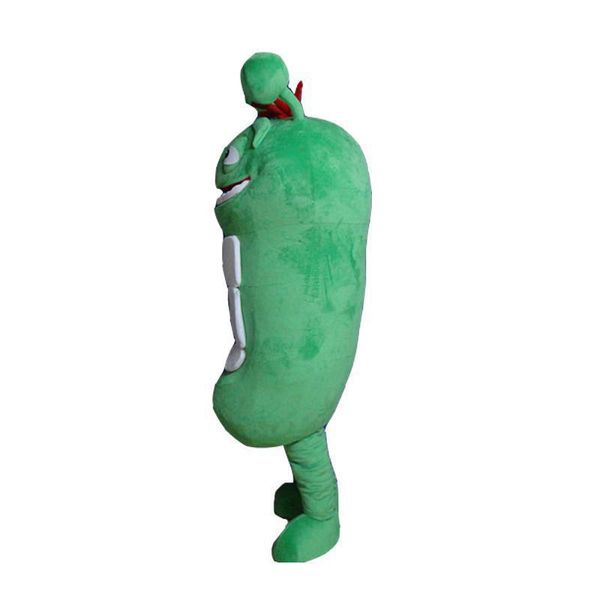 

2018 custom green bugs insect mascot costume size costume with fan inside head for commercial advertising, Red;yellow