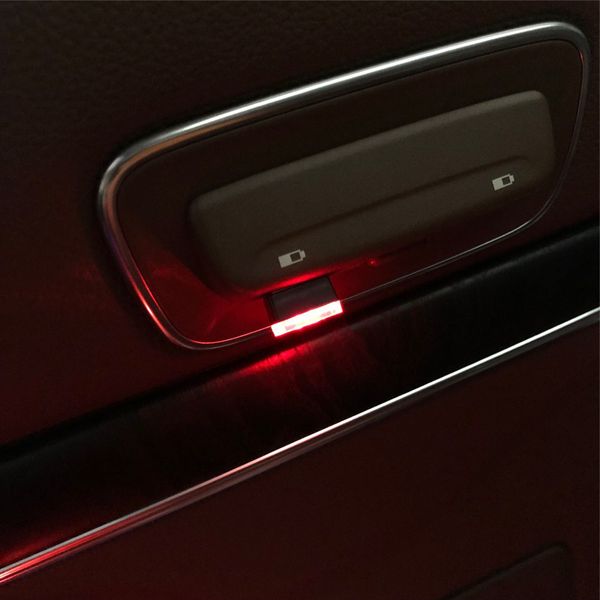 

1pcs car-styling usb atmosphere led light case for kia ceed mohave optima carens borrego cadenza picanto shuma