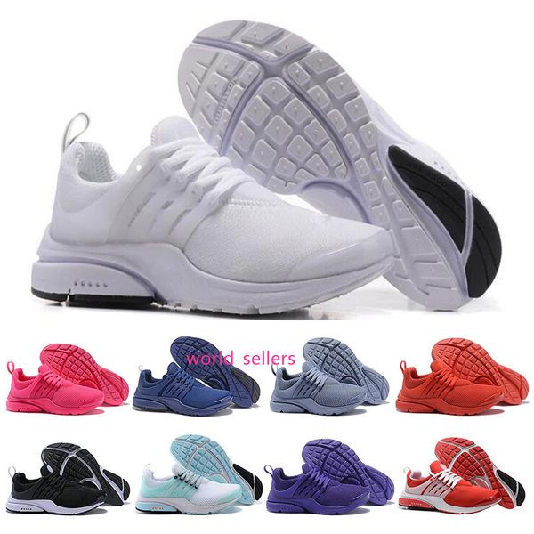 

presto br qs мужские женские кроссовки тройной черный белый красный розовый серый синий кроссовки спортивные кроссовки спортивная обувь бег