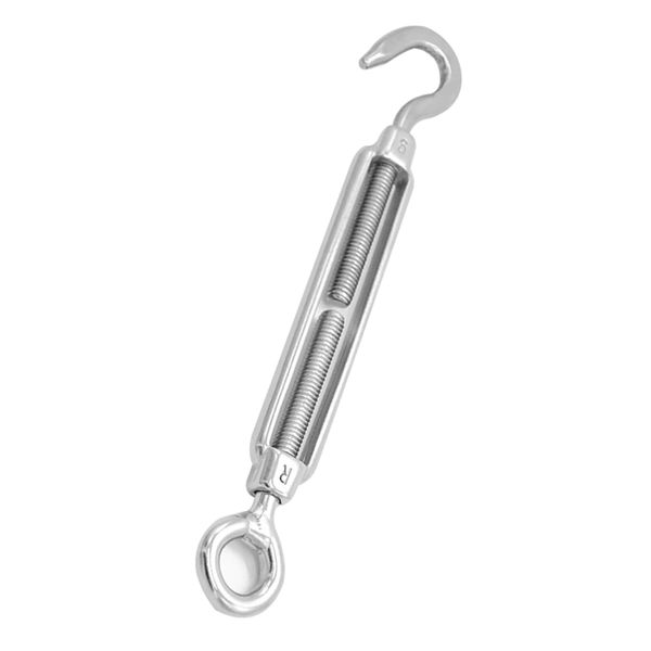 

stainless steel hook eye turnbuckle wire rope tension tighten tools kit connector line connector to tighten hooks
