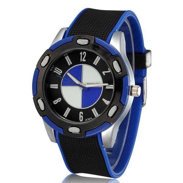 

fashion casual sport clock montre femme silicon belt quartz watch relogio masculino men women wristwatch horloge drop shipping, Slivery;brown