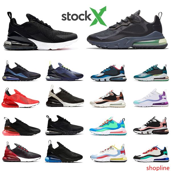 

stock x react mens running shoes bred triple black white just sea green bauhaus script s reacts men women sports designer sneakers