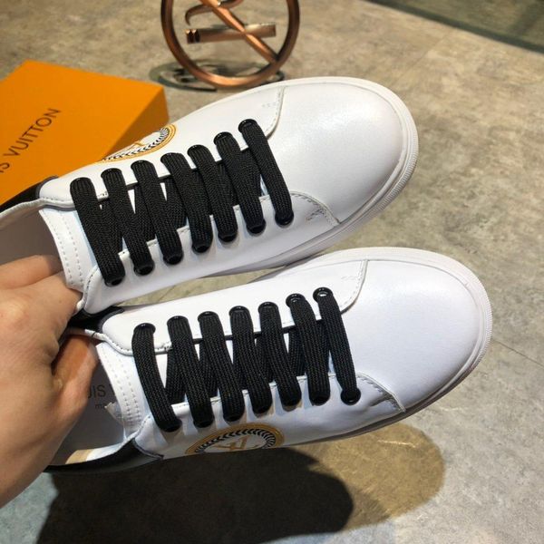 

waz25 new limited edition french series high-end men s casual shoes, men s boots fashion sports shoes, original shoebox delivery 38-44, Black