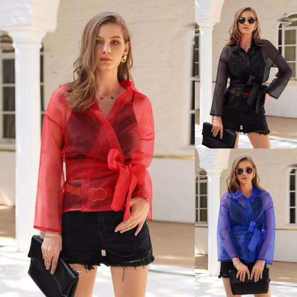 

new women's v-neck shirt long sleeve womens clothing blouse women chiffon blouse harajuku white