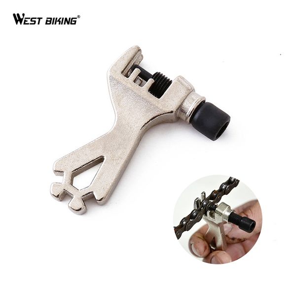 

west biking bike chain cutter mini cycling steel chain breaker repair tool spoke wrench cycling mtb bicycle cutter removal tools