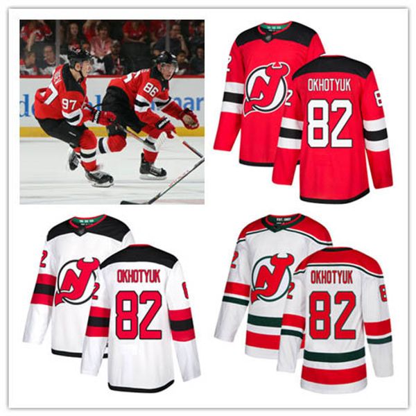 

men's nikita okuk jersey men's new jersey devils 82 fanatics red home white away premier breakaway alternate hockey jersey youth w, Black;red