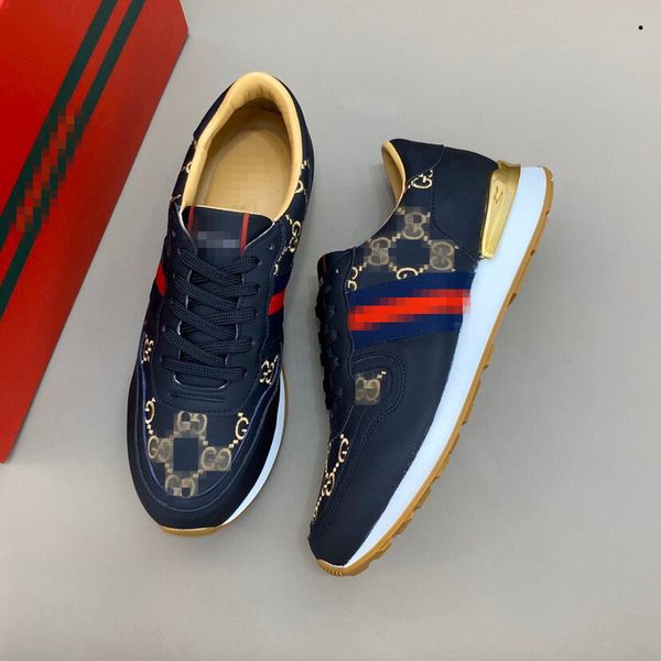 

luxury designer women's printed calfskin portofino sneakers fashionable casual comfortable ladies jogging shoes with, Black