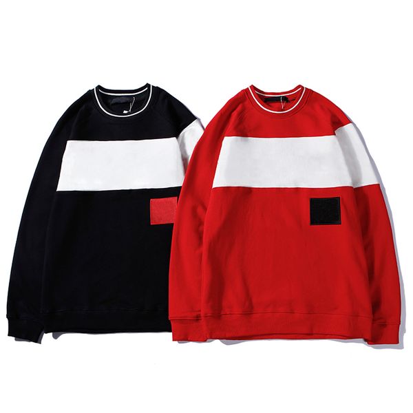 

summer hoodie black red stylist long sleeve sweatshirt men women hoodie size m-xxl unisex