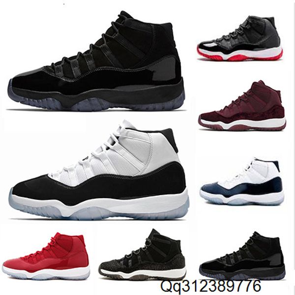 

new cap and gown prom night xi 11s 11 concord 45 athletic basketball shoes grey suede bred space jam trainers sports sneakers