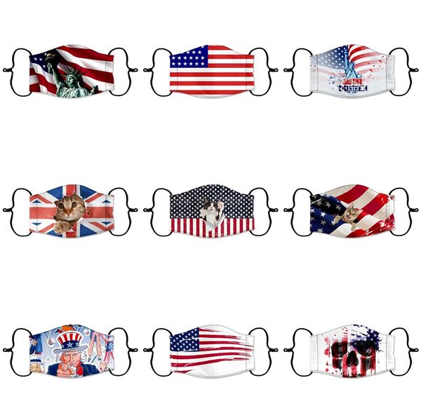 

trump mask cotton designer face masks fashion men women mask 5 styles reusable washable cloth masks #363