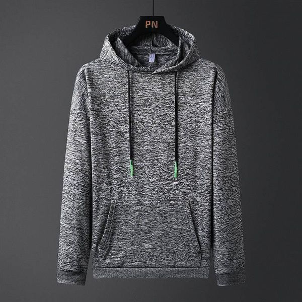 

мода спорт толстовка мужчины толстовка дизайнер плюшевого hoodie пуловер streetwear повседневной одежда o-образный вырез с капюшоном sling, Black