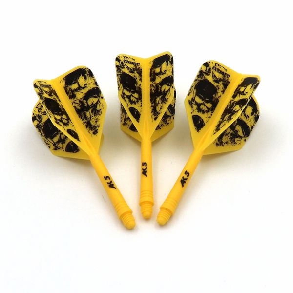 

cuesoul rost integrated dart shaft and flights medium,set of 3