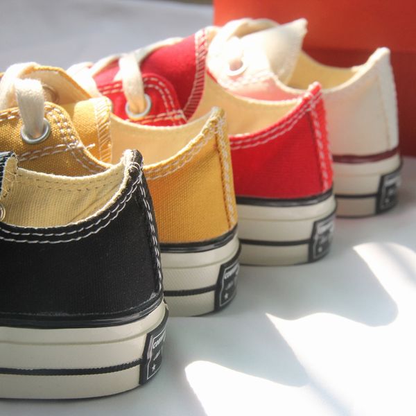

kids shoes baby black yellow red classic canvas shoes toddler boys designer shoes children boy brand sport girls 2019 new sell round