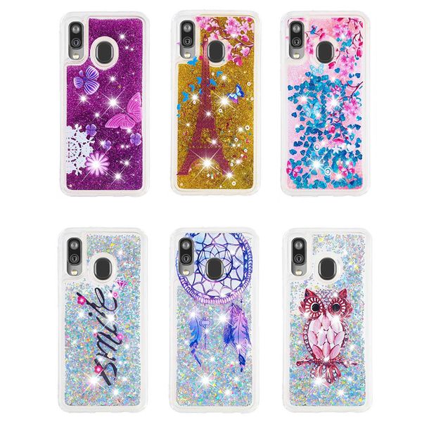 

Cartoon printed tpu ca e for am ung galaxy a40 a50 a70 a10 a20 a30 liquid quick and ca e cover for am ung m20 m10 a40 a8 plu a7 2018
