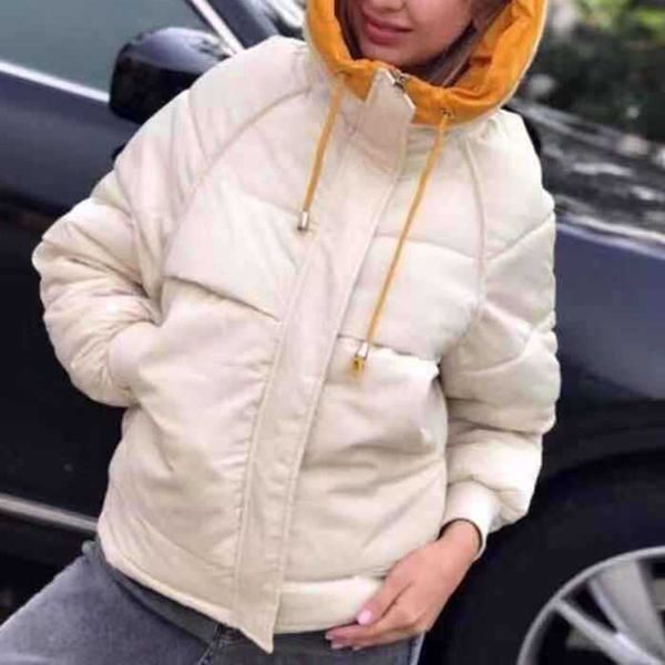 

sfit 2019 short winter jacket women cotton padded jacket female parka coat womens puffer big size hooded puffer, Blue;black