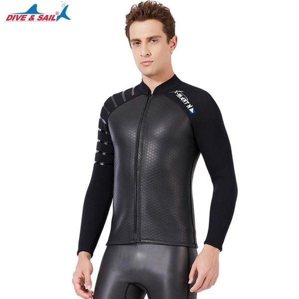 

dive&sail wetsuit 3mm smooth.surfing diving swimming jacket long sleeve