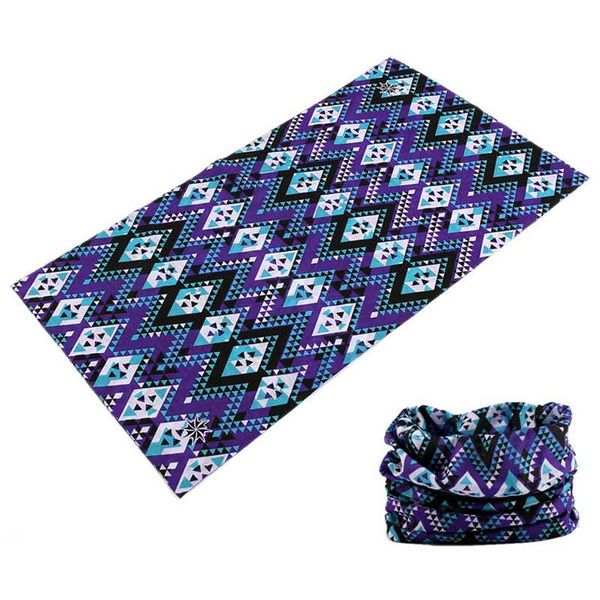 

camping headwear magic neckerchief dustproof sunscreen head scarves cycling bandanas elastic wristband bandana women, Blue;gray
