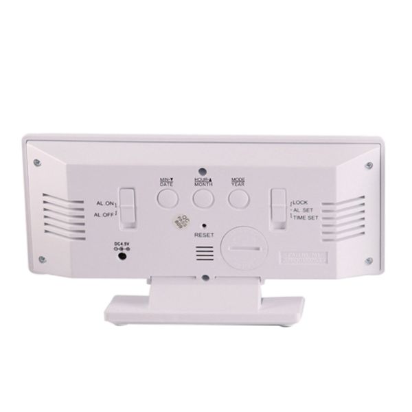 

1pc multi-function led mirror alarm clock portable household electronic digital clock