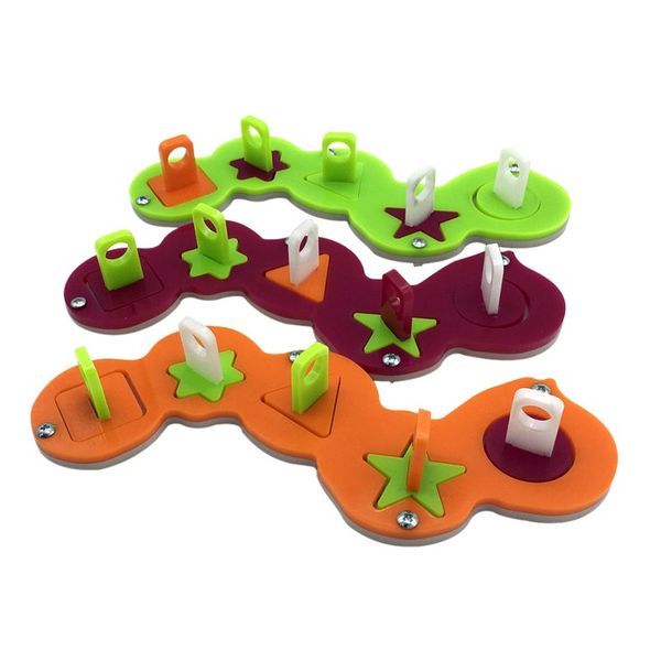 

pet parrot training intellectual development acrylic puzzle bite toy building blocks pet supplies bird toy